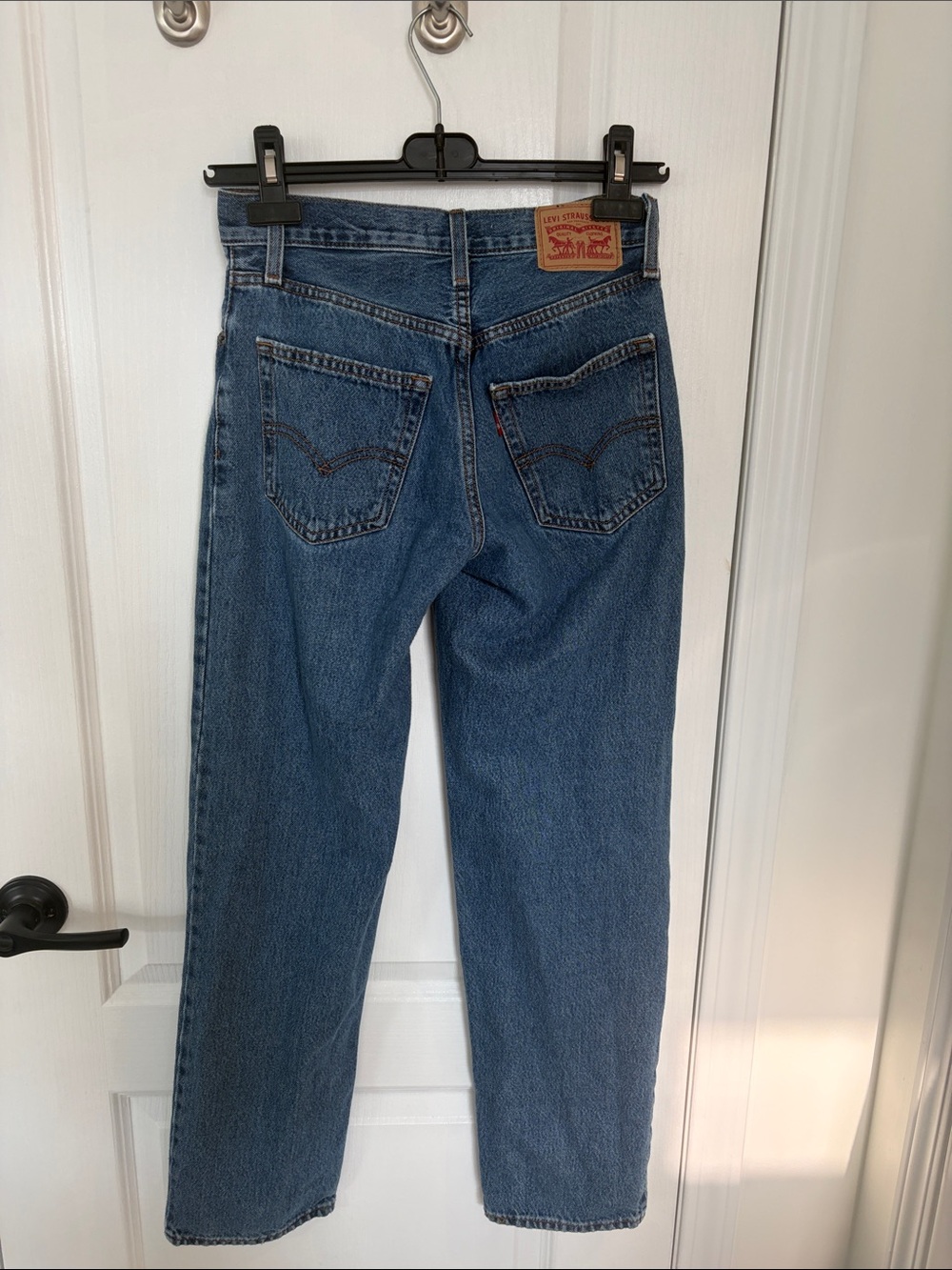 Levi's Women's Straight-Leg Jeans in Classic Blue